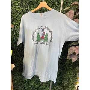 vtg INTERNATIONAL Volksmarch GERMANY HIKE Tee Medium // 90s vintage nature walk
